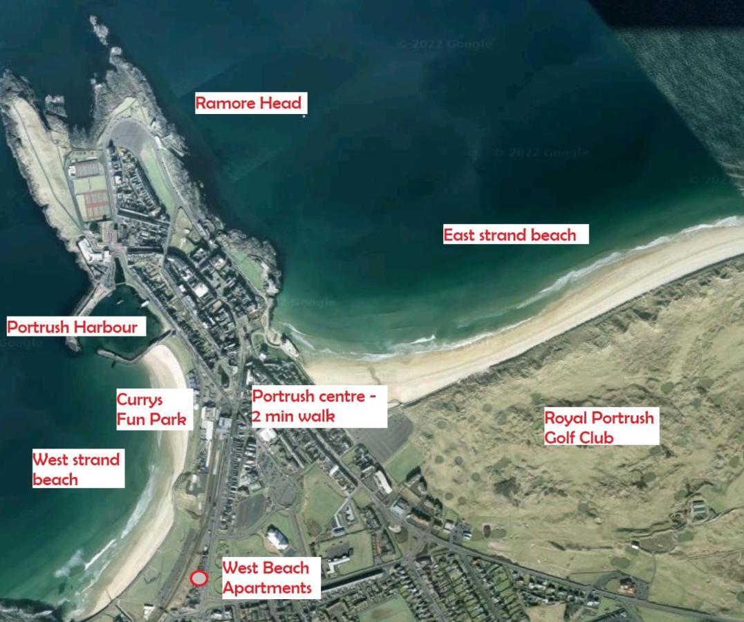 1 West Beach - Dog Friendly - Portrush By The Sea מראה חיצוני תמונה